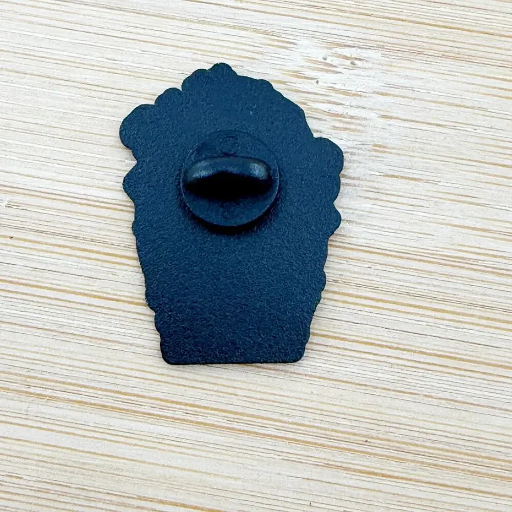 Raven Enamel Pin Witchy Gothic Trinkets Magic Mushroom Potion D&D